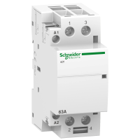 Kontaktorius 2P 63A 220V AC 2no 2 modulių iCT63A Acti9 - SCHNEIDER ELECTRIC