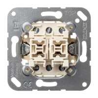 Mygtukas dvigubas perjungikliui 10A/250V - JUNG