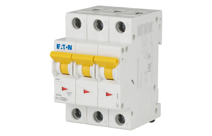 Automatas 3P 25A C 10kA PL7-C25/3 - EATON