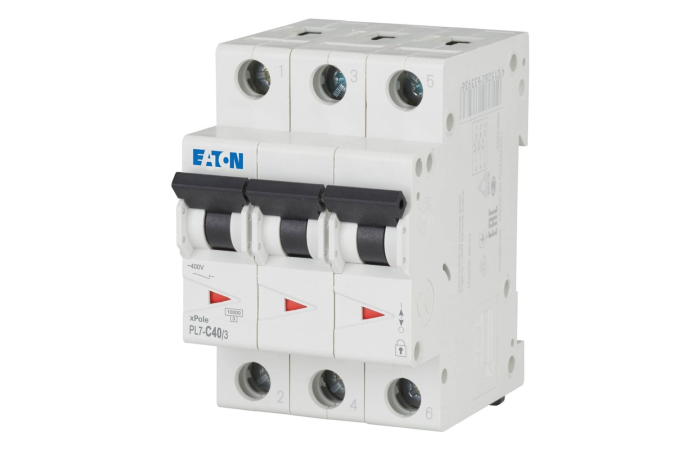 Automatas 3P 40A C 10kA PL7-C40/3 - EATON