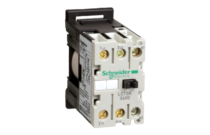 TeSys mini kontaktorius LC1SK. 2P. 2 N/O jegos kont, LC1SK0600B7, , CONTACTORS & MOTOR PROTECTION STANDARD OFFER < 150, SK MINI CONTACTORS - SCHNEIDER ELECTRIC (pavadinimas tikslinamas)