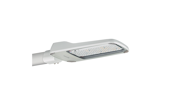 xxx Šviestuvas gatvių LED 83W IP65 3000K 9030lm 493x217mm H-79mm ant gembės BRP102 LED110/730 II DM CoreLine Malaga LED - PHILIPS