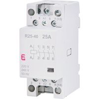 Kontaktorius 4P 25A 230V AC 4no 2 modulių R25-40 230V - ETI