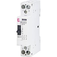 Kontaktorius 2P 20A 230V AC 2no 1 modulio R20-20-R - ETI