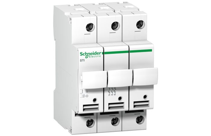 Kirtiklis-saugiklis 3P 10A 8.5x31.5 STI Acti9 - SCHNEIDER ELECTRIC