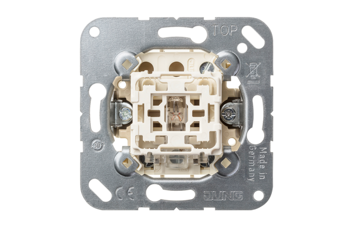 1-gang switch insert 1-pole, 2-way with - JUNG (pavadinimas tikslinamas)